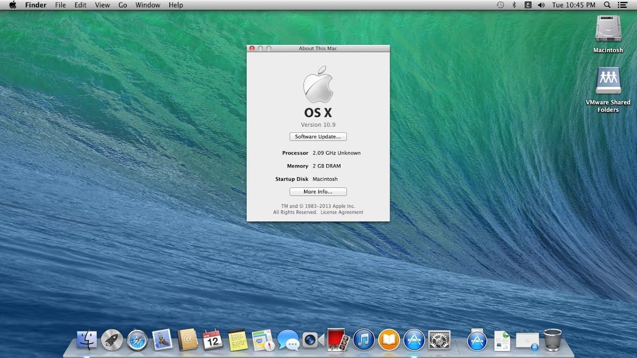 Mac Os X Mavericks Download For Vmware